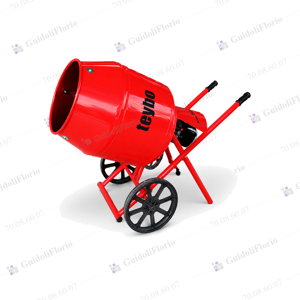 [70.08.60.07] HORMIGONERA STANDAR 130 lts C/MOTOR