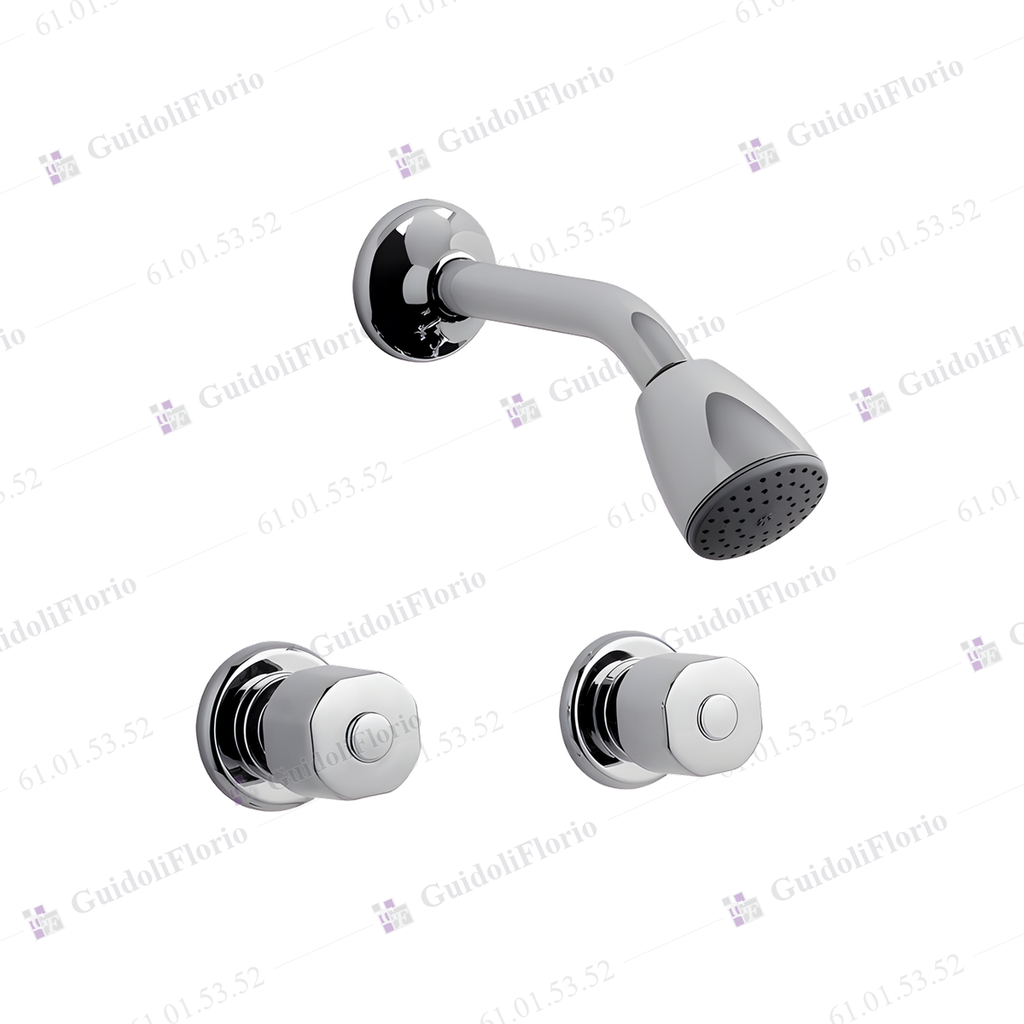 [61.01.53.52] JUEGO BAÑO 2 LLAVE-DUCHA ARIZONA FV
