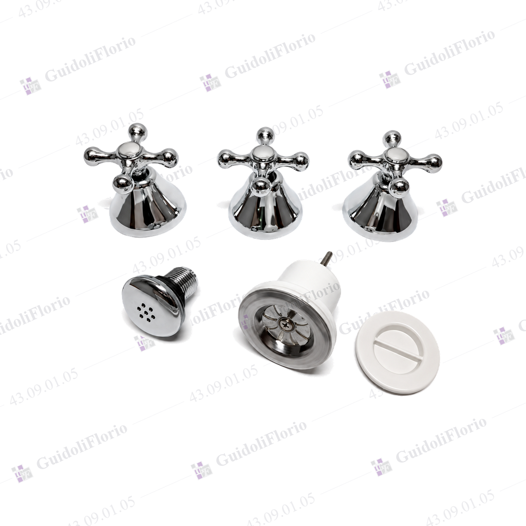 [43.09.01.05] JUEGO BIDET 2 LLAVE Y TRASF.C-Y.BAY