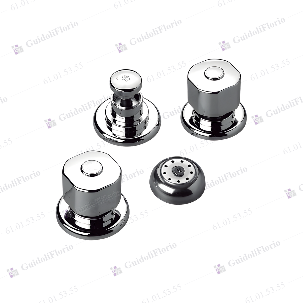 [61.01.53.55] JUEGO BIDET 2 LLAVE-TRAS.ARIZONA FV
