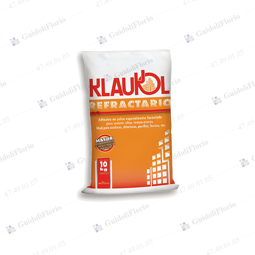 [47.49.01.05] KLAUKOL ADHESIVO REFRACTARIO x 10Kg