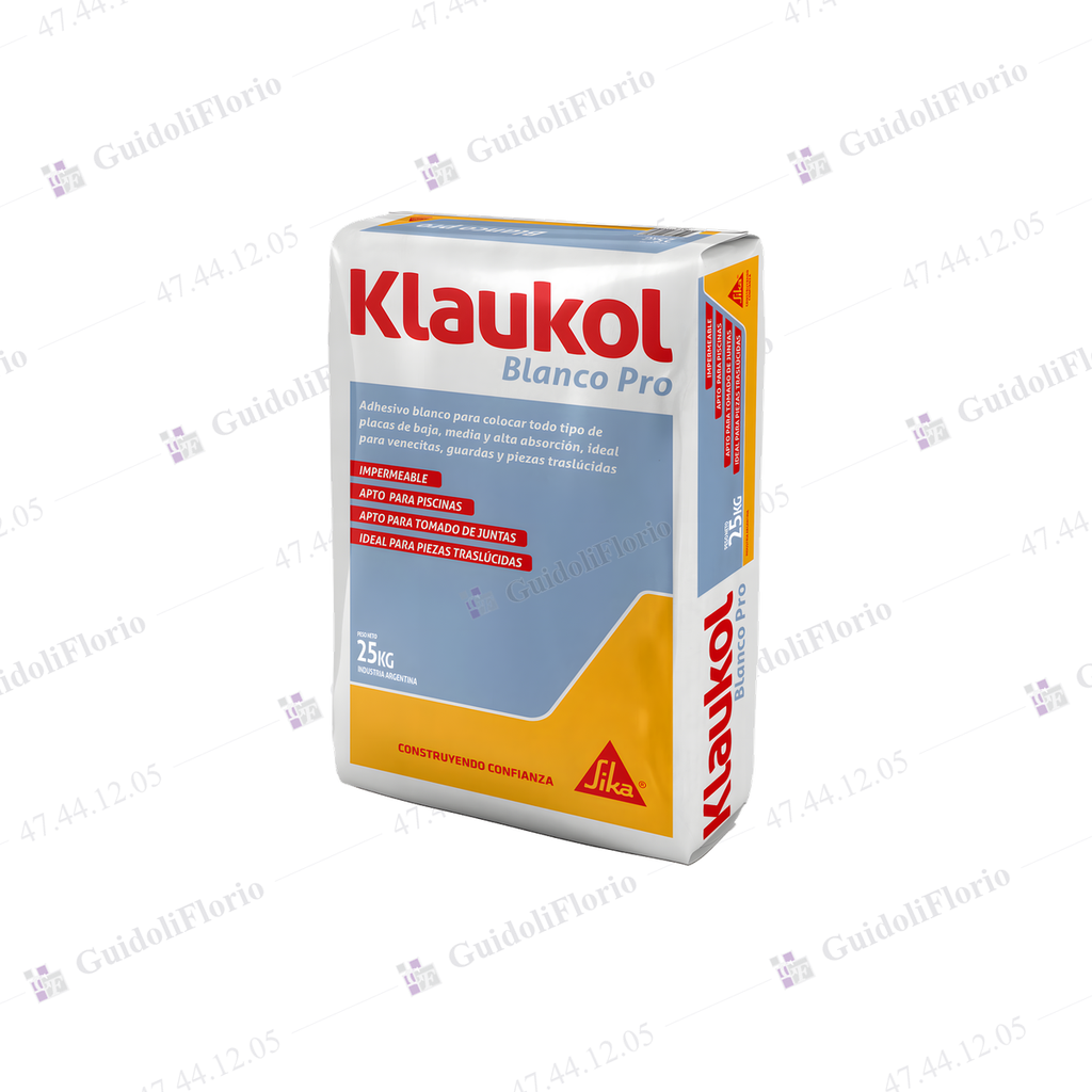 [47.44.12.05] KLAUKOL BLANCO PRO P/PISCINAS 25 kg