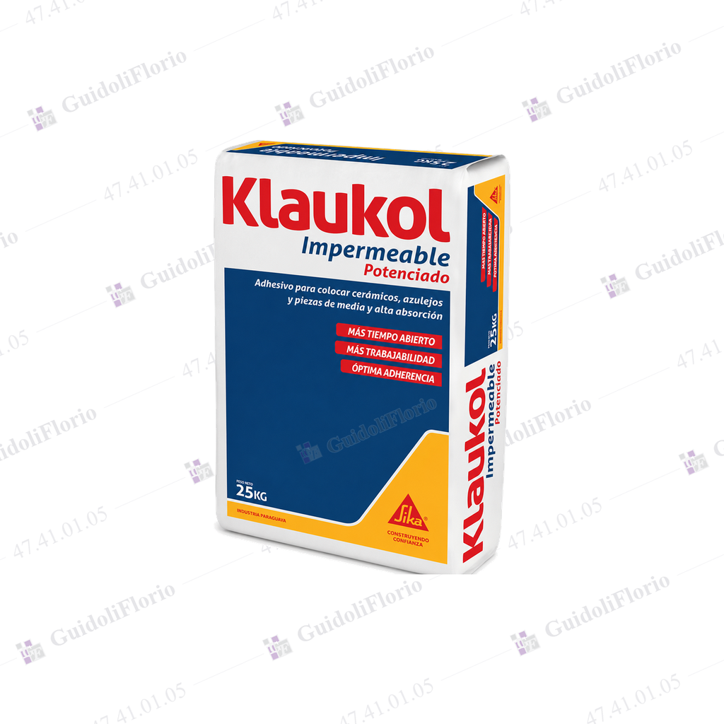 [47.41.01.05] KLAUKOL FLUIDO GRIS IMPERMEAB.25 Kg