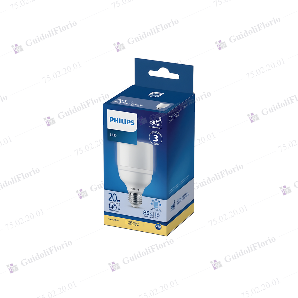 [75.02.20.01] LAMPAR.LED BRIG.20W.CALI.PHIL.33611