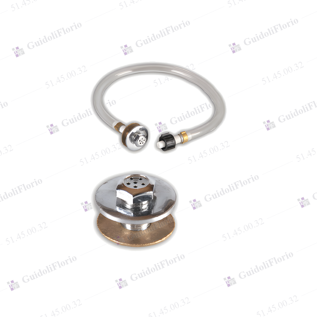 [51.45.00.32] LLUVIA BIDET C/FLEXIBLE REPUESTO RA