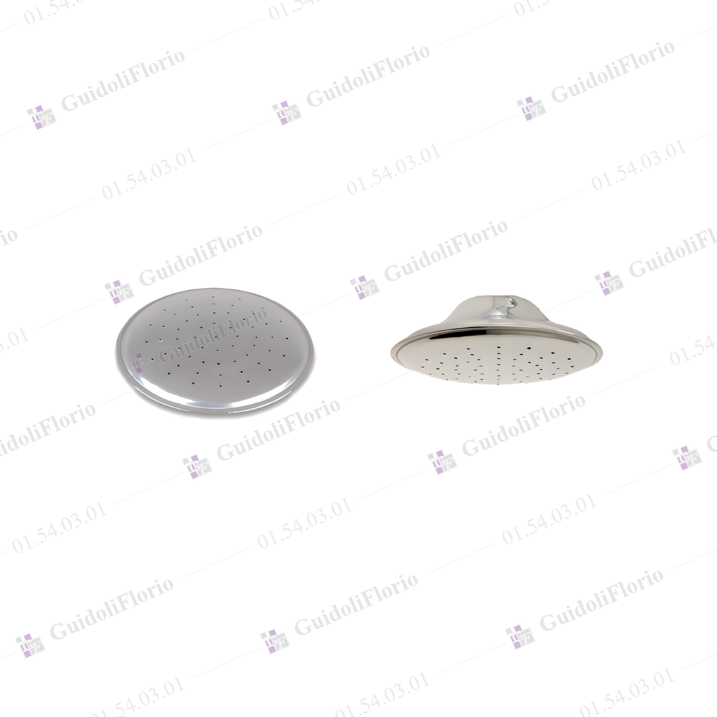 [01.54.03.01] LLUVIA FIJA CHAPA ALUMINIO P/GRUESO