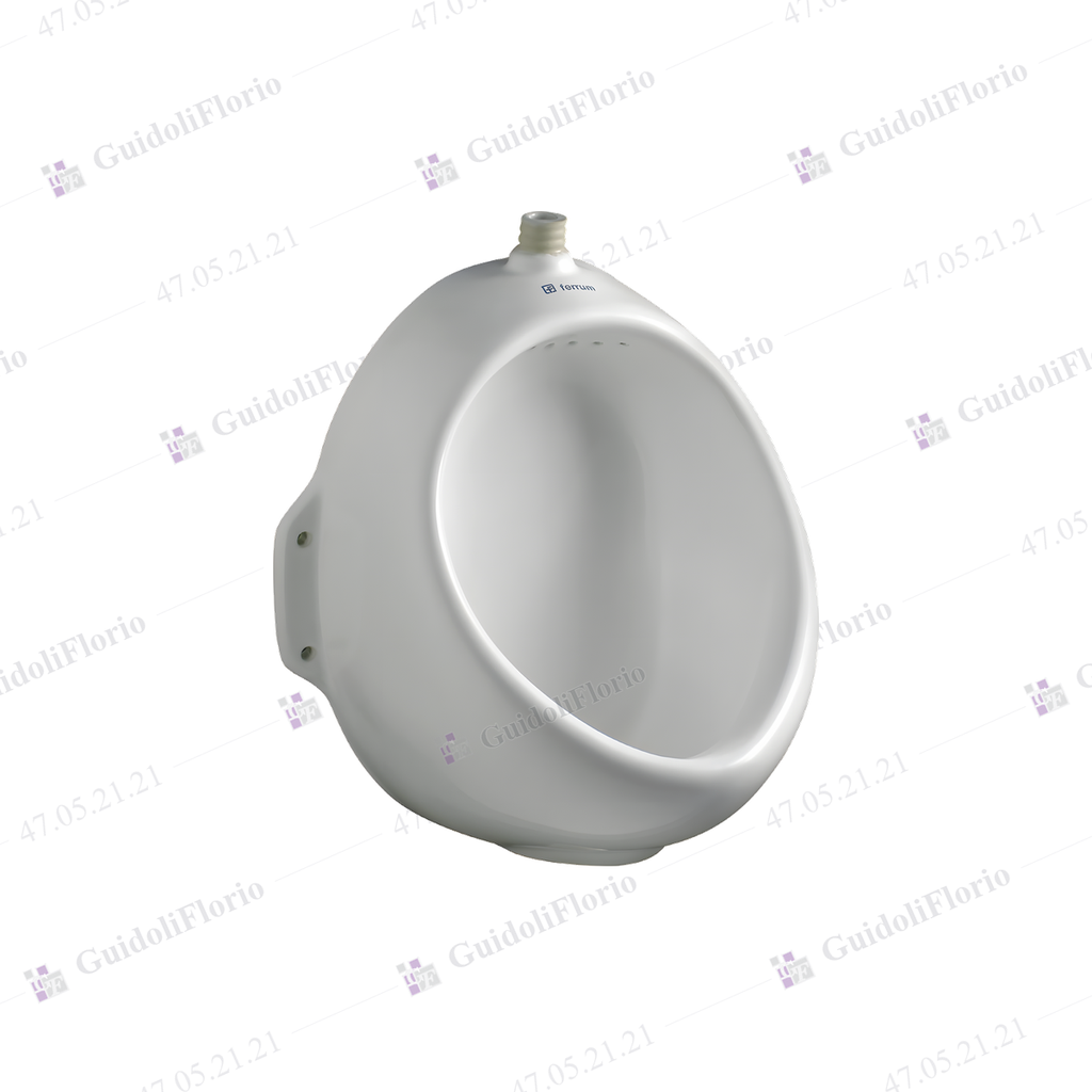 [47.05.21.21] MINGITORIO OVAL        BLANCO  FERR