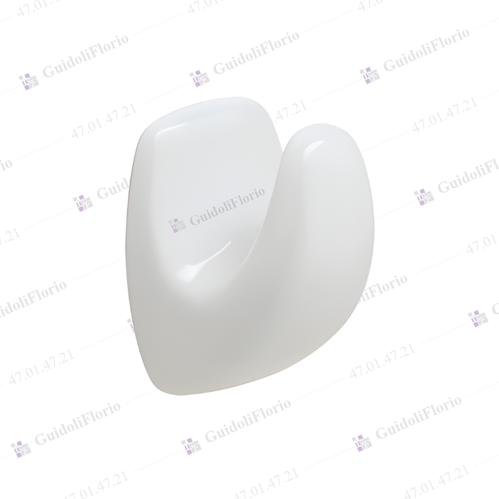 [47.01.47.21] PERCHA SIMPLE LOZA     BLANCO PEGAR