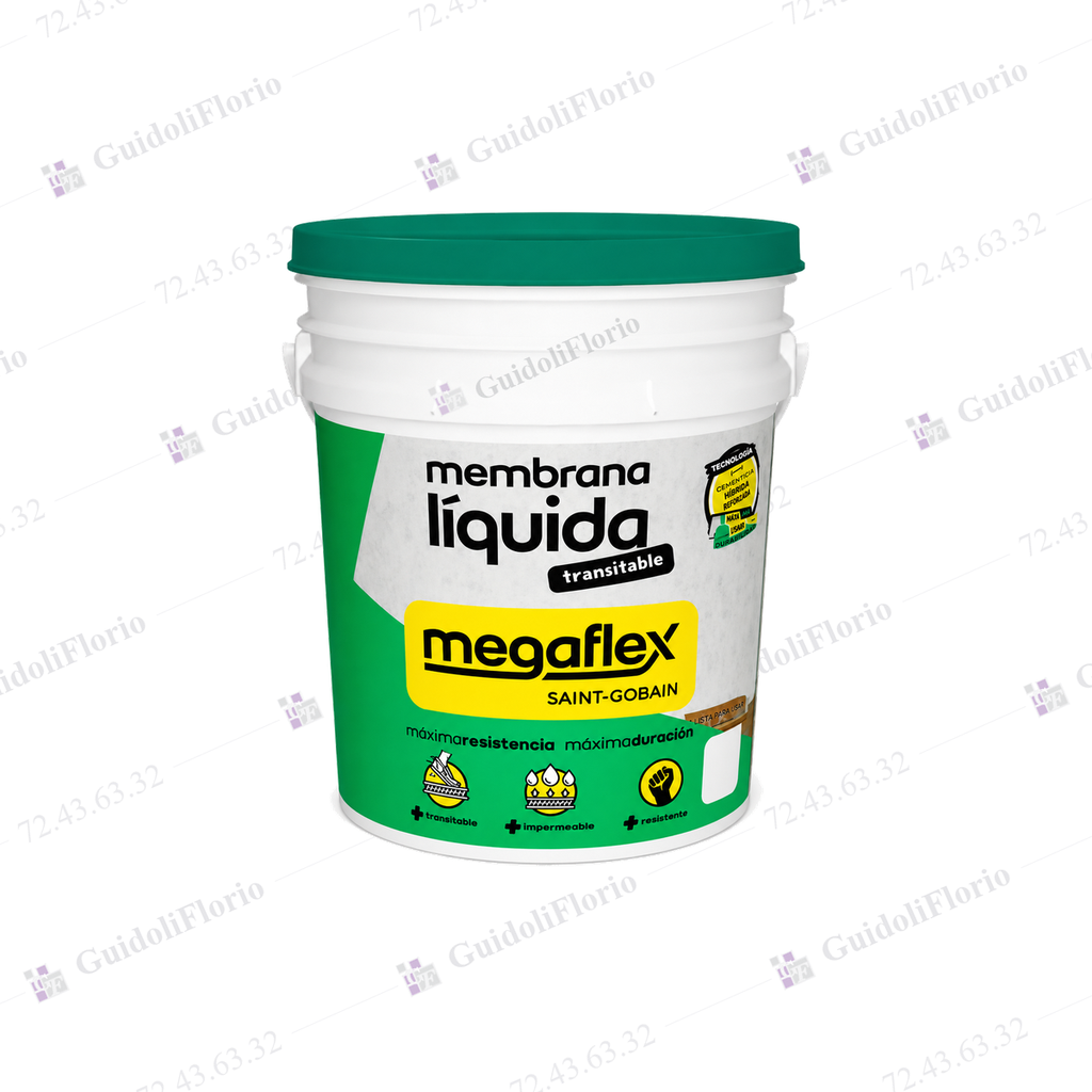 [72.43.63.32] PINT.TECHO MEMB.LIQUIDA  VERDE x10L