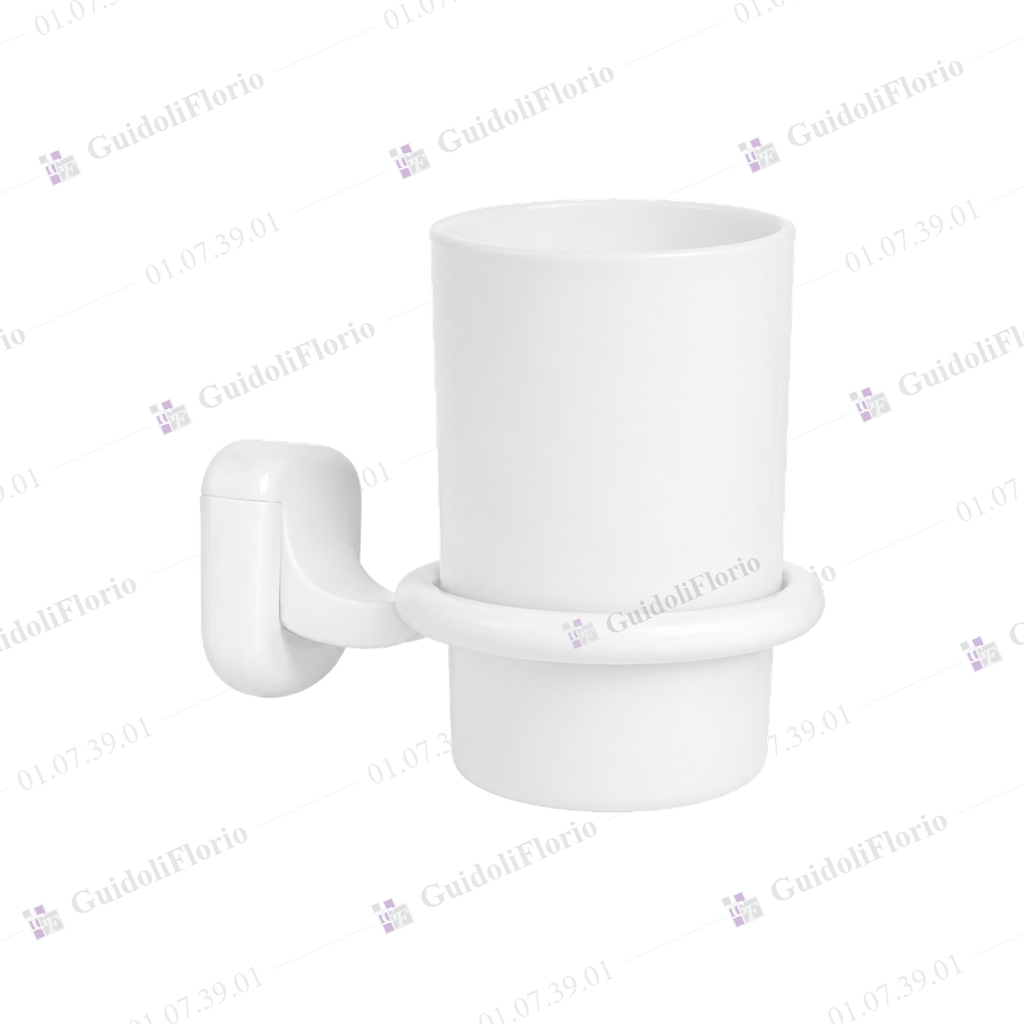 [01.07.39.01] PORTAVASO-CEPILL.ABS DACCORD BLANCO