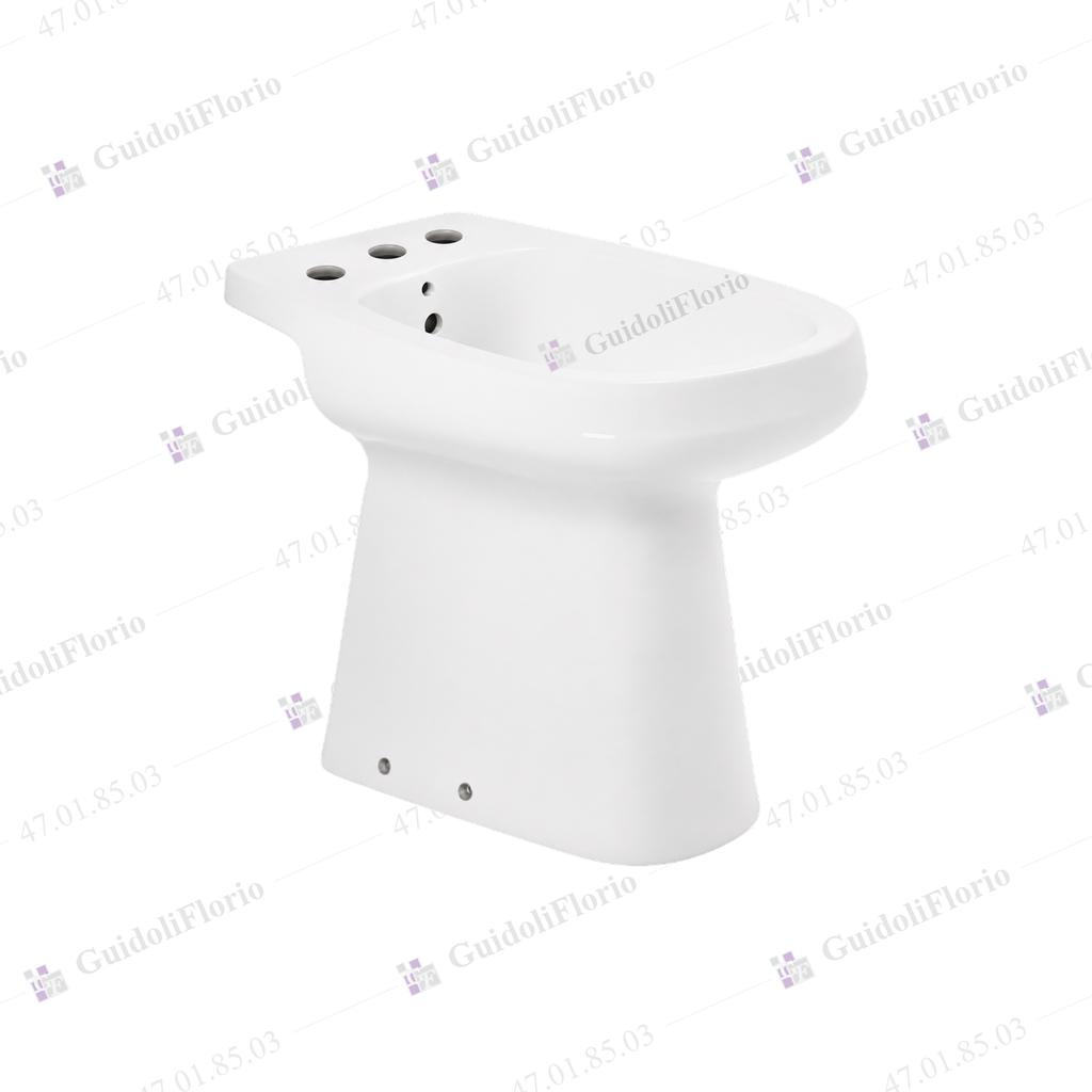 [47.01.85.03] BIDET 3AG ALTO DISCAPAC.MONACO  BCO