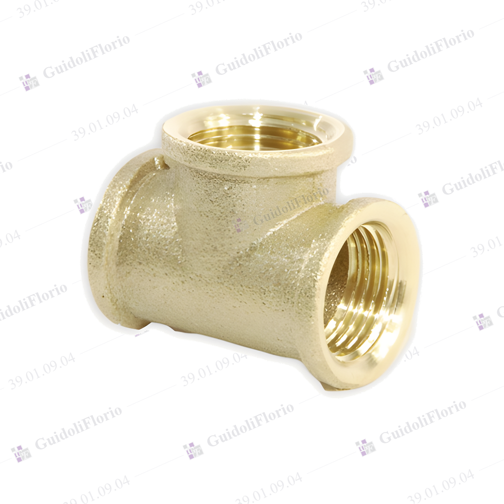 [39.01.09.04] TEE NORMAL    BRONCE ROSCADO 19 mm.