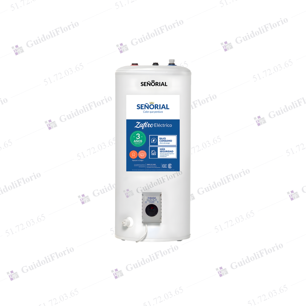 [51.72.03.65] TERMOTANQUE ELECTRIC.65 lts. BLANCO
