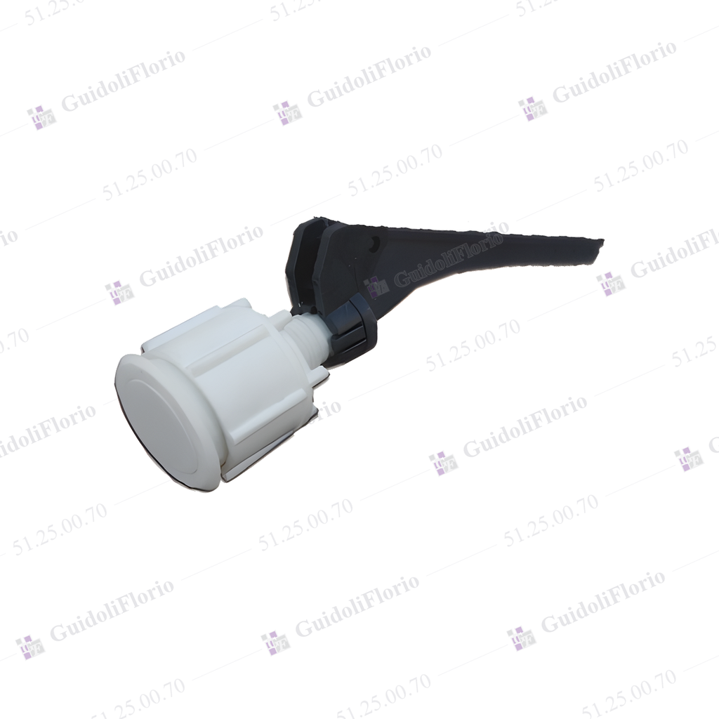 [51.25.00.70] BOTON PULS.PVC.BCO.C/BALAN.FERR.SIM