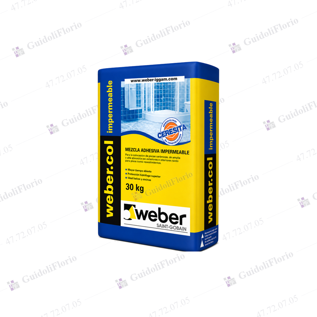 [47.72.07.05] WEBER ADHES.IMPERM.C/CERECITA 10 kl