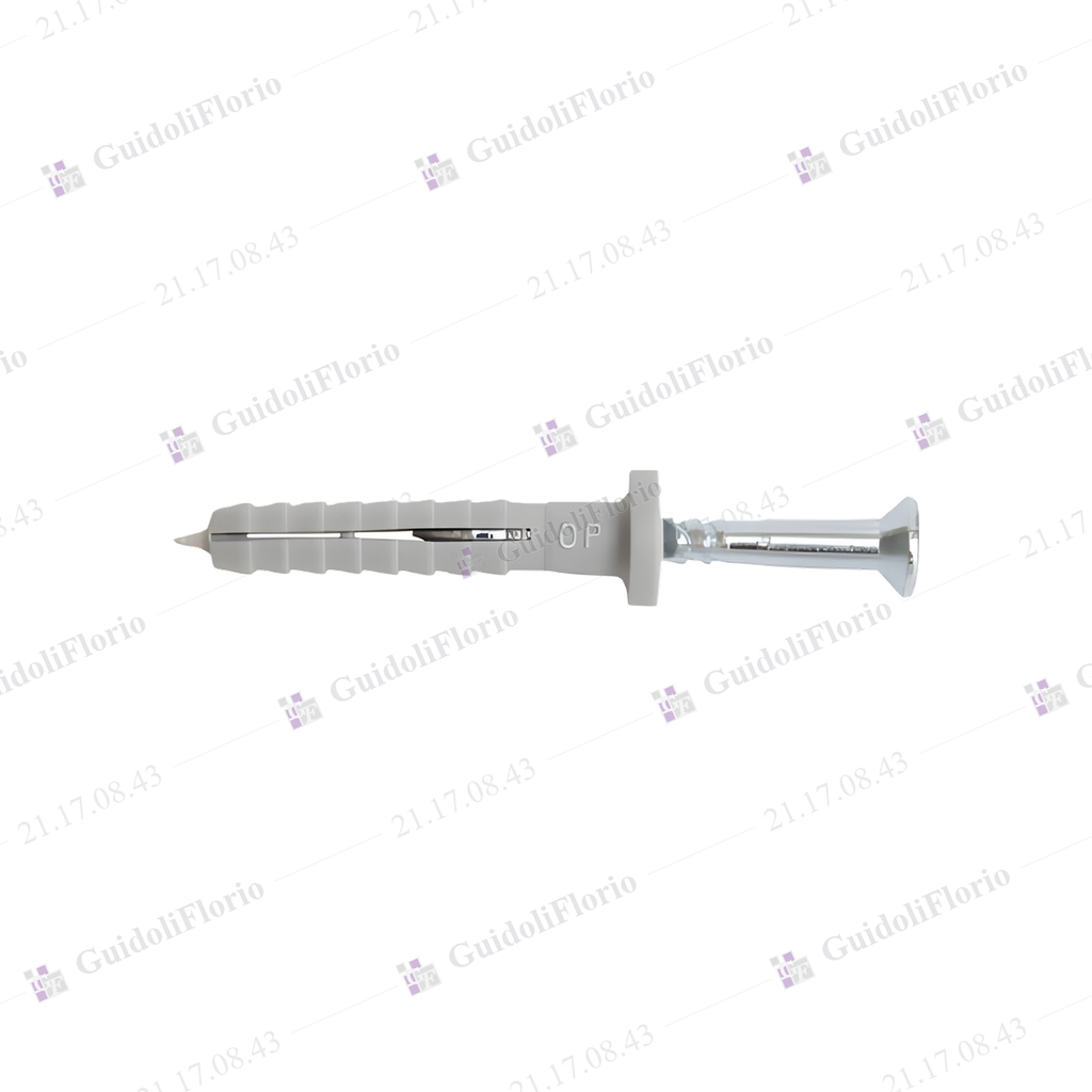 [21.17.08.43] TACO NY C/TOPE N°8/1+TORNILLO 43mm x 100 UNID