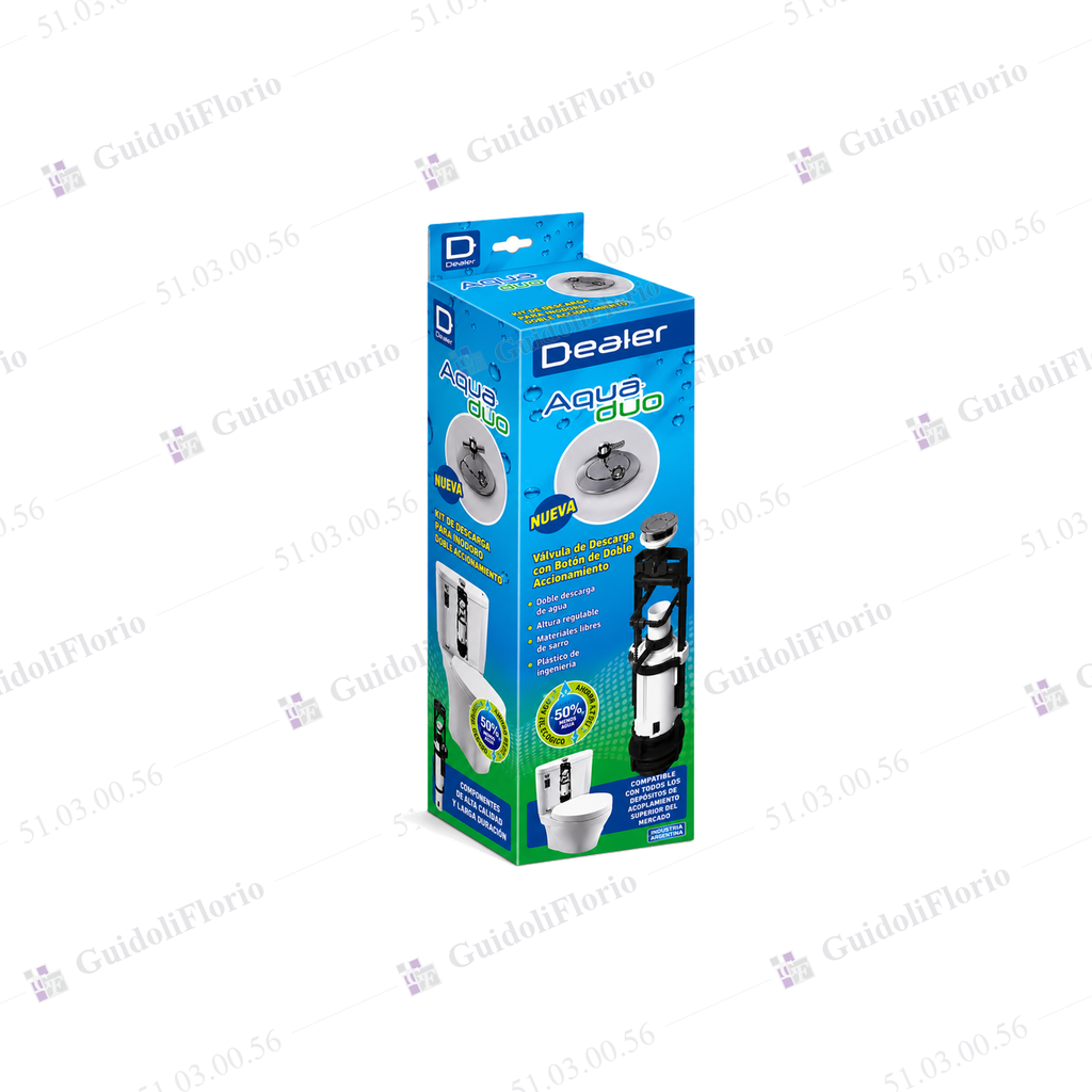 [51.03.00.56] VALV.DESCARGA DOBLE ACCx2 ACQUA DUO